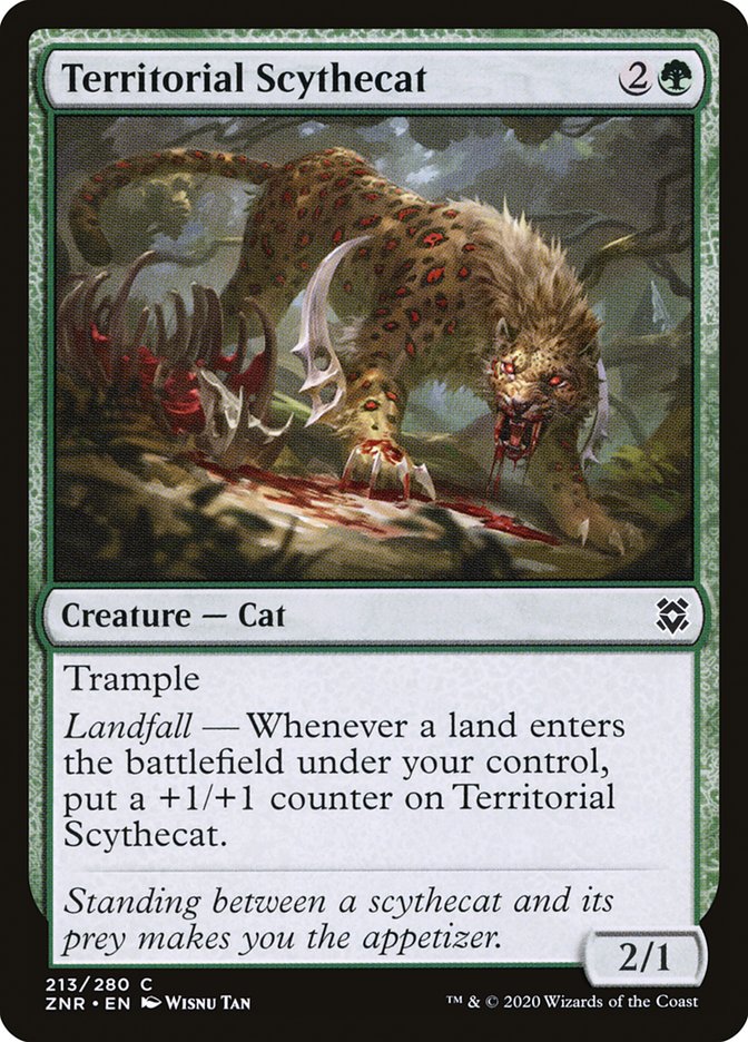 Territorial Scythecat [Zendikar Rising] | Cracking-Singles