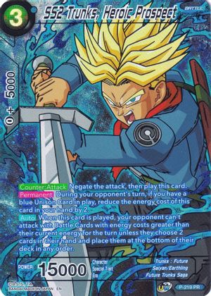 SS2 Trunks, Heroic Prospect (P-219) [Collector's Selection Vol. 2] | Cracking-Singles