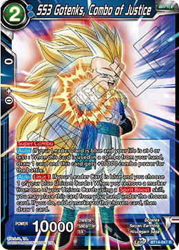 SS3 Gotenks, Combo of Justice (BT14-047) [Cross Spirits] | Cracking-Singles