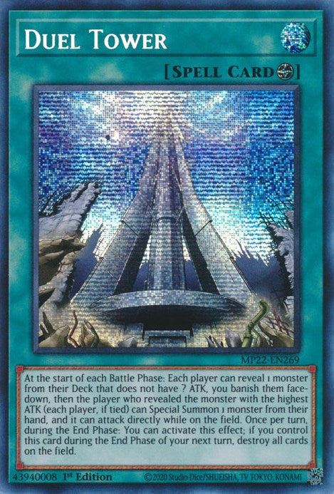 Duel Tower [MP22-EN269] Prismatic Secret Rare | Cracking-Singles