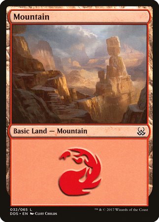 Mountain (32) [Duel Decks: Mind vs. Might] | Cracking-Singles