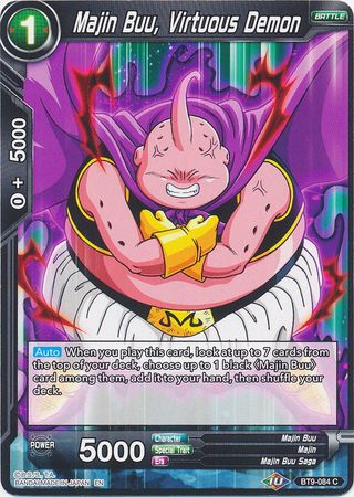 Majin Buu, Virtuous Demon [BT9-084] | Cracking-Singles