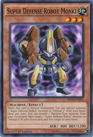 Super Defense Robot Monki [MP14-EN065] Common | Cracking-Singles