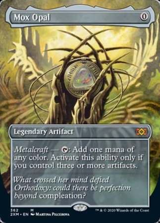 Mox Opal (Borderless) [Double Masters] | Cracking-Singles