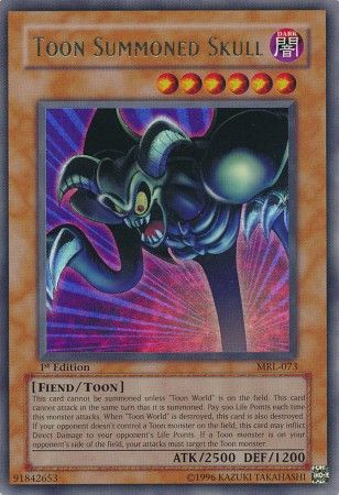 Toon Summoned Skull [MRL-073] Ultra Rare | Cracking-Singles