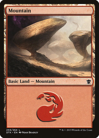 Mountain (259) [Dragons of Tarkir] | Cracking-Singles