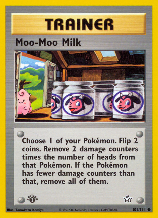 Moo-Moo Milk (101/111) [Neo Genesis 1st Edition] | Cracking-Singles