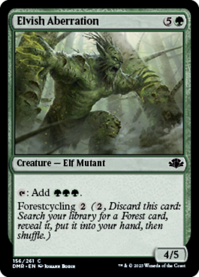 Elvish Aberration [Dominaria Remastered] | Cracking-Singles