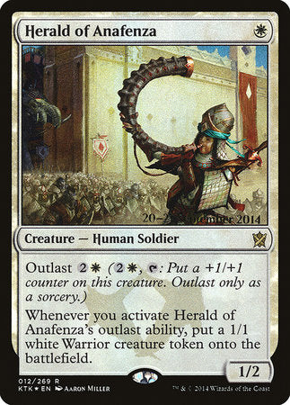 Herald of Anafenza [Khans of Tarkir Promos] | Cracking-Singles