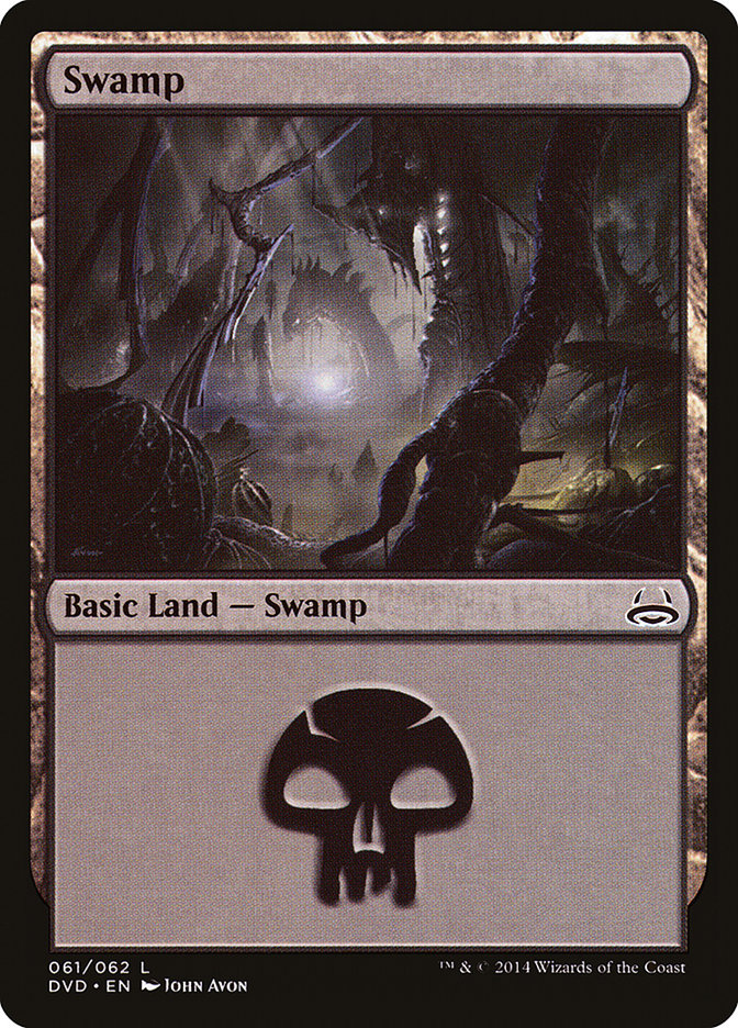 Swamp (61) (Divine vs. Demonic) [Duel Decks Anthology] | Cracking-Singles