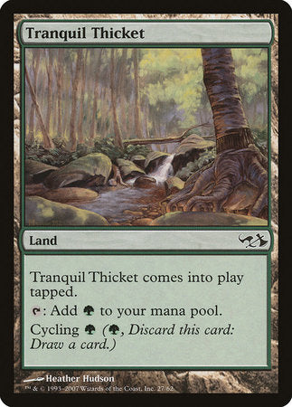 Tranquil Thicket [Duel Decks: Elves vs. Goblins] | Cracking-Singles