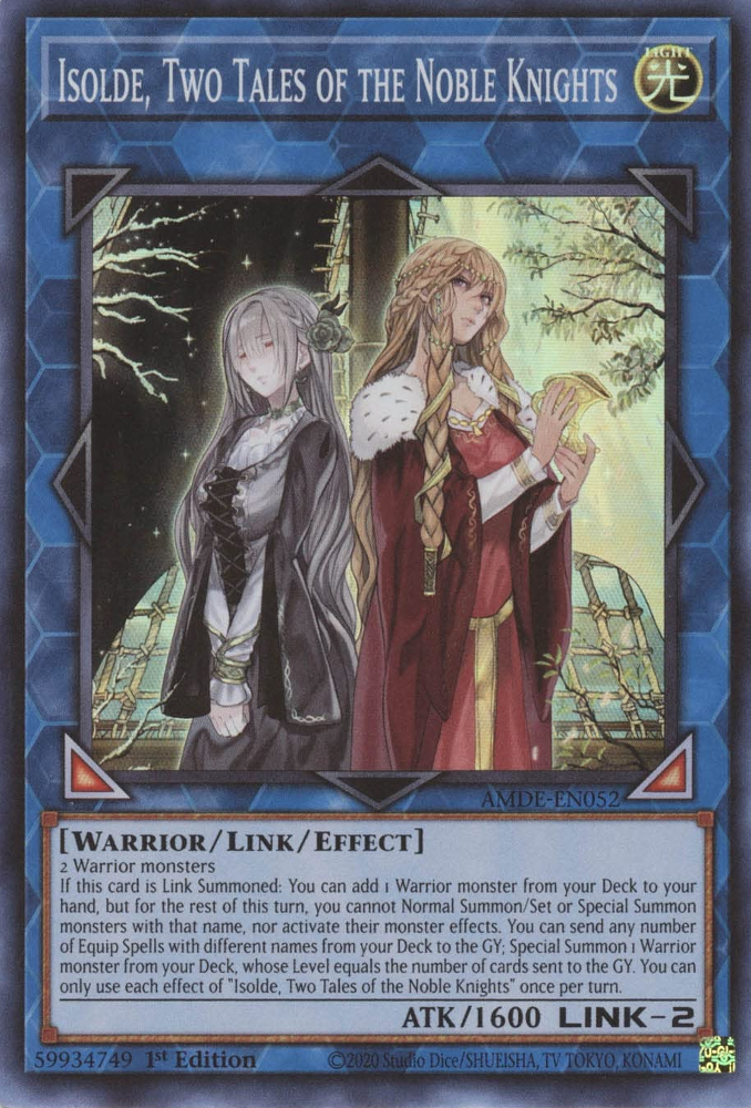 Isolde, Two Tales of the Noble Knights [AMDE-EN052] Super Rare | Cracking-Singles