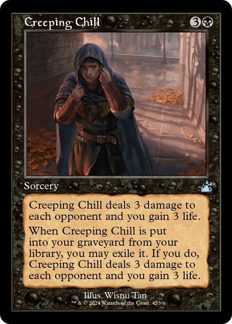 Creeping Chill (Retro Frame) [Ravnica Remastered] | Cracking-Singles