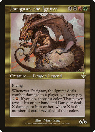 Darigaaz, the Igniter [Invasion] | Cracking-Singles