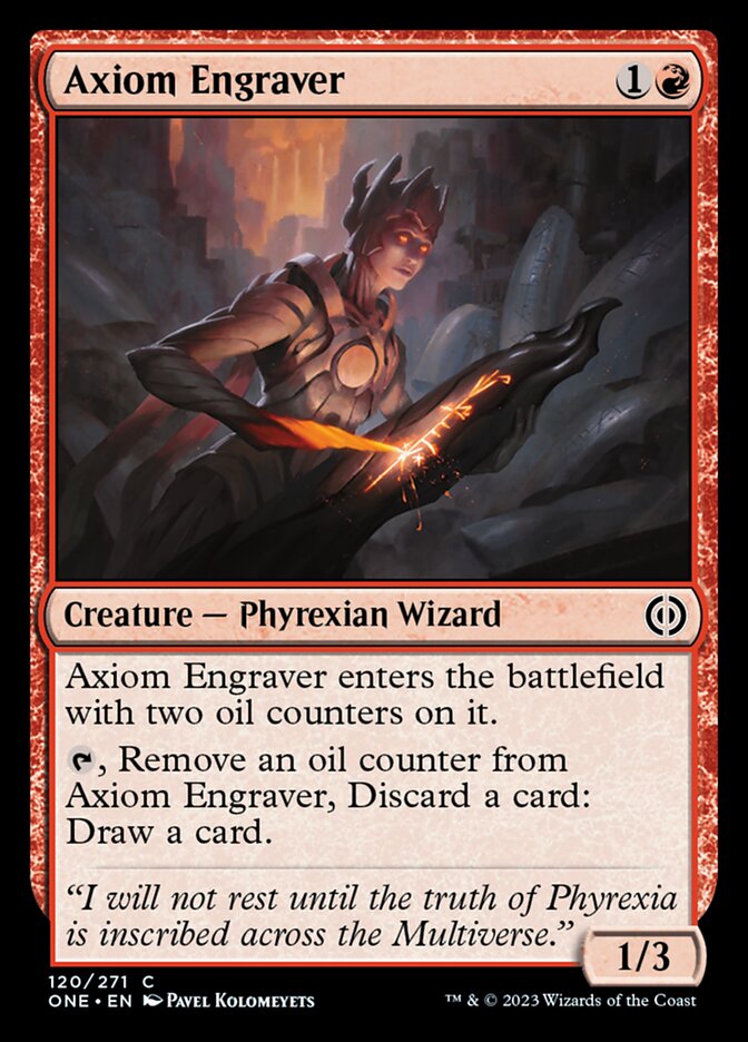 Axiom Engraver [Phyrexia: All Will Be One] | Cracking-Singles