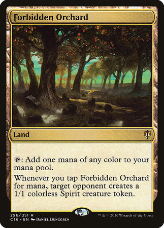 Forbidden Orchard [Commander 2016] | Cracking-Singles