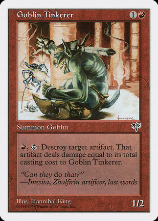 Goblin Tinkerer [Anthologies] | Cracking-Singles