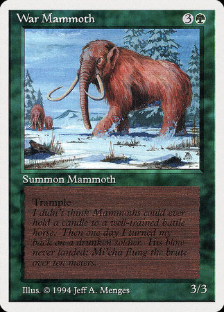 War Mammoth [Summer Magic / Edgar] | Cracking-Singles