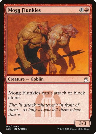 Mogg Flunkies [Masters 25] | Cracking-Singles