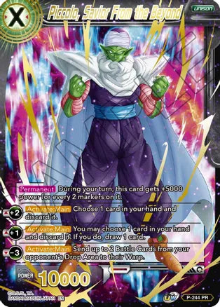 Piccolo, Savior from Beyond (Gold Stamped) [P-244] | Cracking-Singles