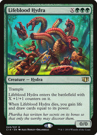 Lifeblood Hydra [Commander 2014] | Cracking-Singles