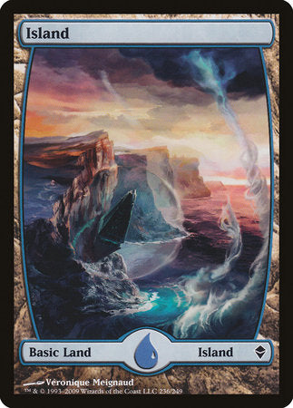 Island (236) - Full Art [Zendikar] | Cracking-Singles