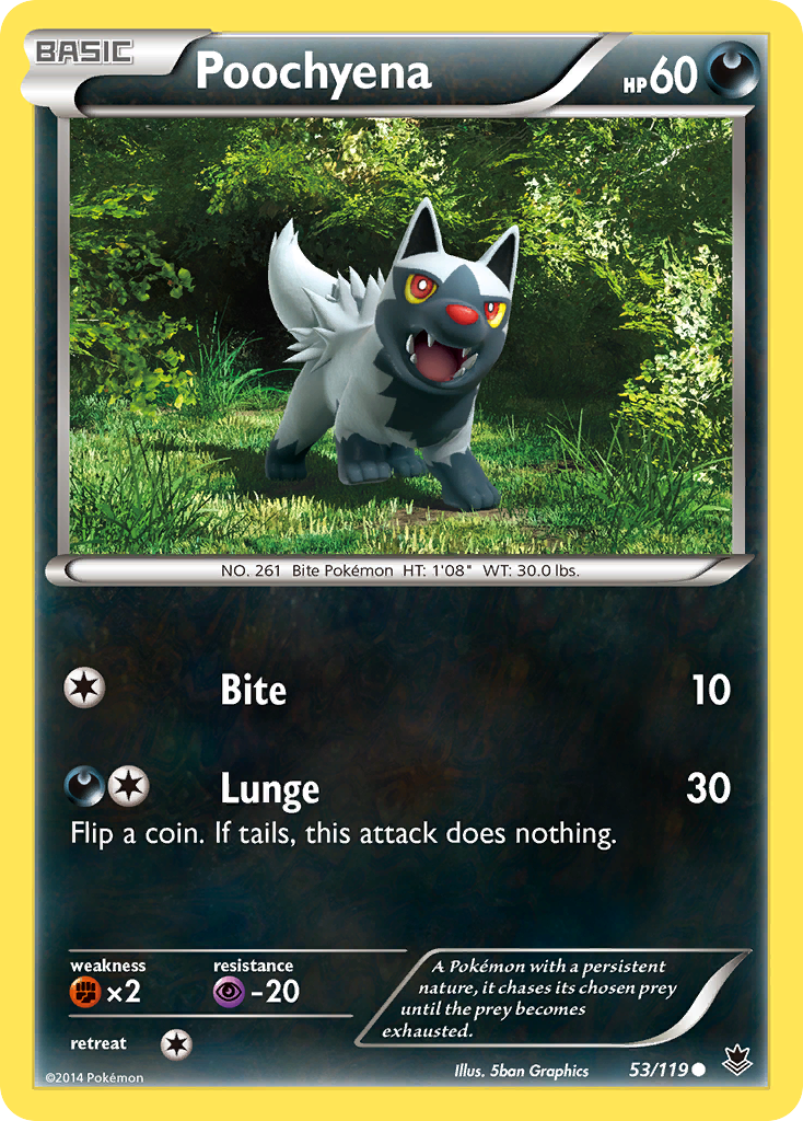 Poochyena (53/119) [XY: Phantom Forces] | Cracking-Singles