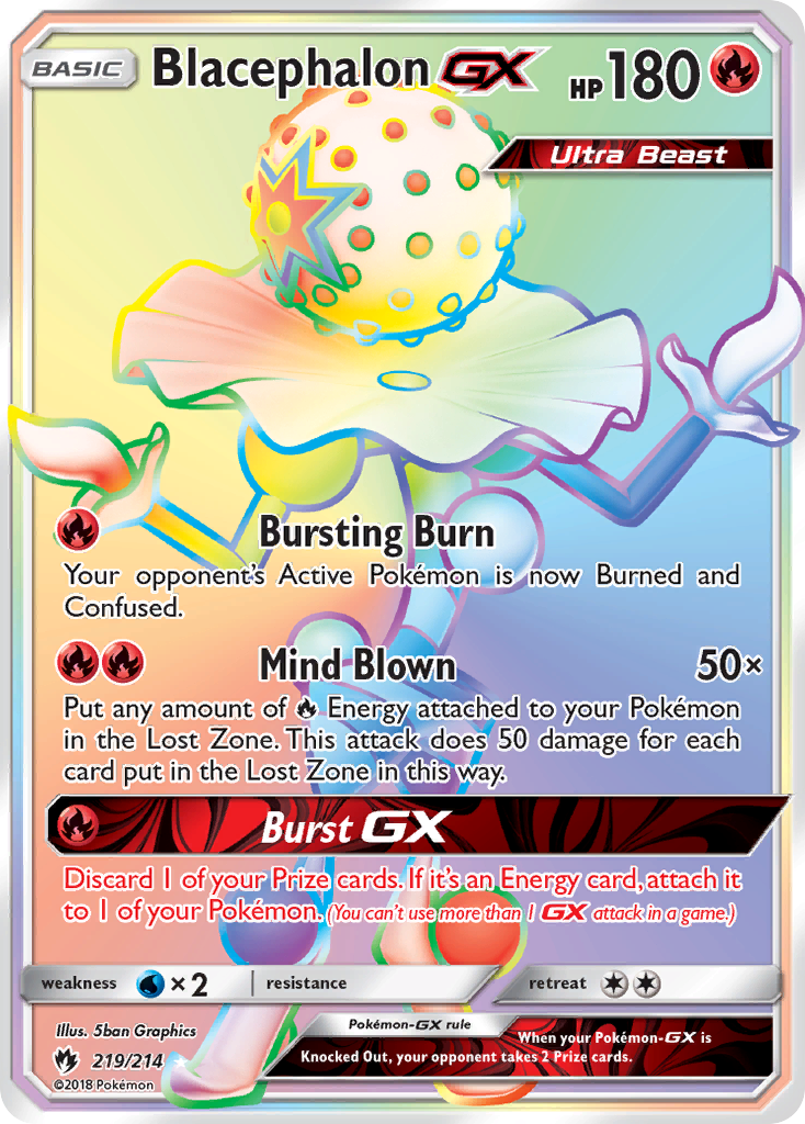 Blacephalon GX (219/214) [Sun & Moon: Lost Thunder] | Cracking-Singles