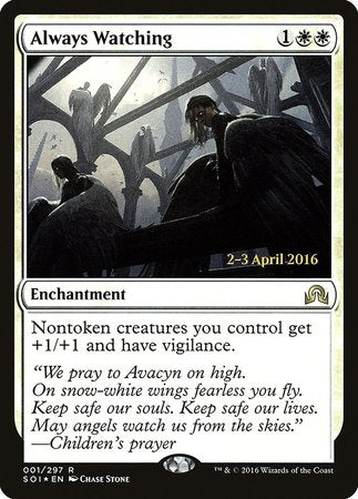 Always Watching [Shadows over Innistrad Promos] | Cracking-Singles