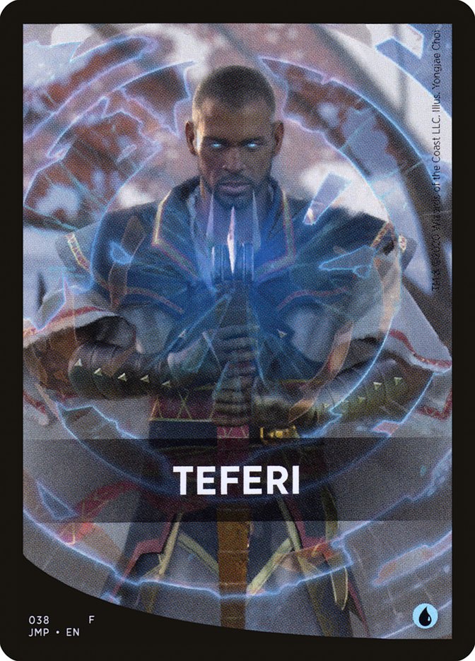 Teferi Theme Card [Jumpstart Front Cards] | Cracking-Singles