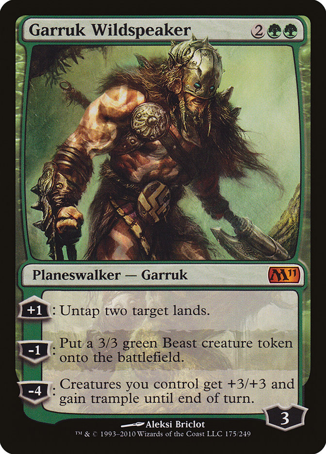 Garruk Wildspeaker [Magic 2011] | Cracking-Singles