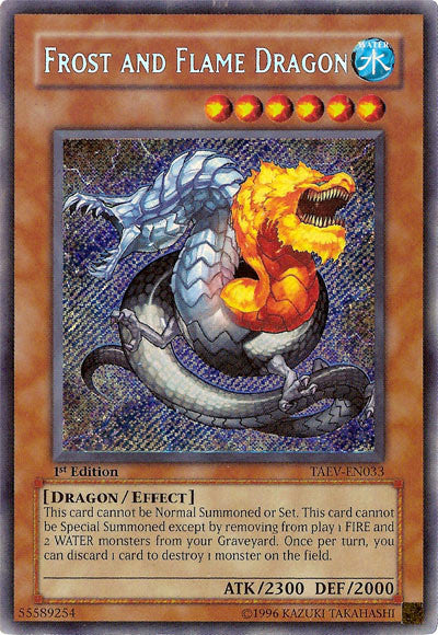 Frost and Flame Dragon [TAEV-EN033] Secret Rare | Cracking-Singles