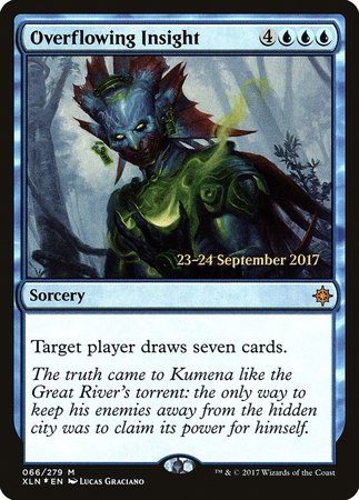 Overflowing Insight [Ixalan Promos] | Cracking-Singles