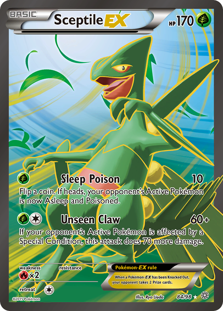 Sceptile EX (84/98) [XY: Ancient Origins] | Cracking-Singles