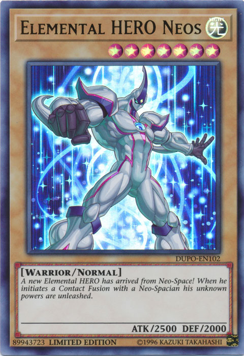 Elemental Hero Neos [DUPO-EN102] Ultra Rare | Cracking-Singles