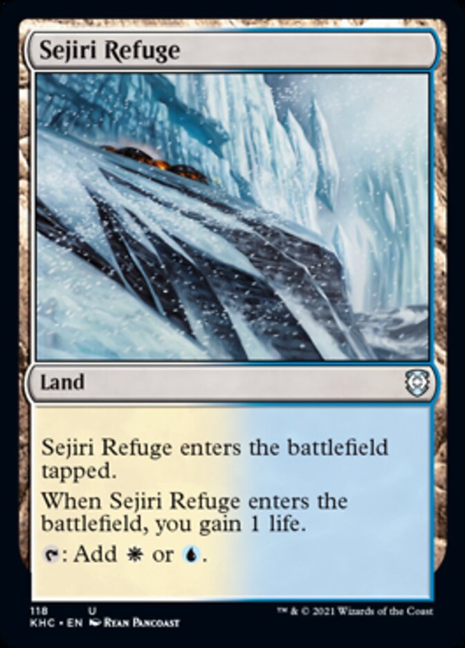 Sejiri Refuge [Kaldheim Commander] | Cracking-Singles