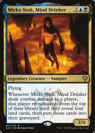 Mirko Vosk, Mind Drinker [GRN Guild Kit] | Cracking-Singles