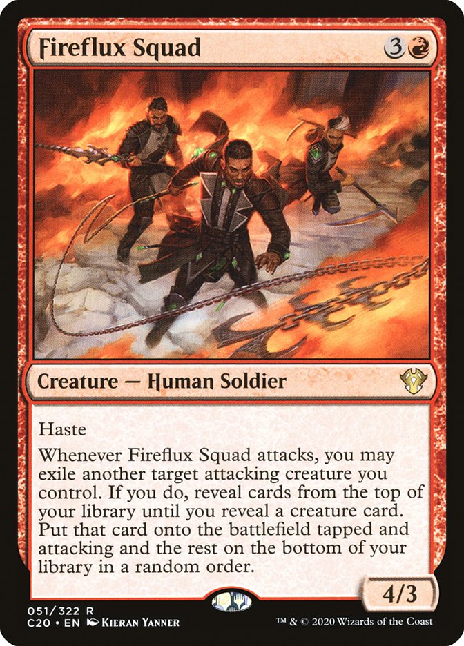 Fireflux Squad [Commander 2020] | Cracking-Singles