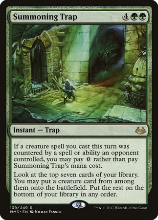 Summoning Trap [Modern Masters 2017] | Cracking-Singles