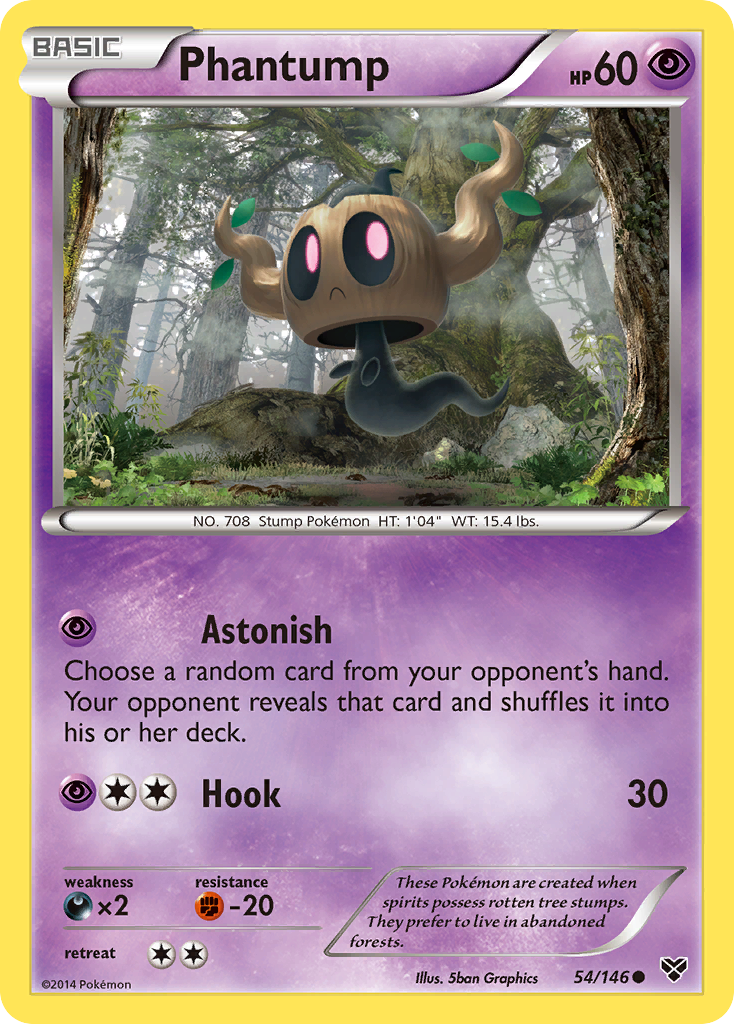 Phantump (54/146) [XY: Base Set] | Cracking-Singles