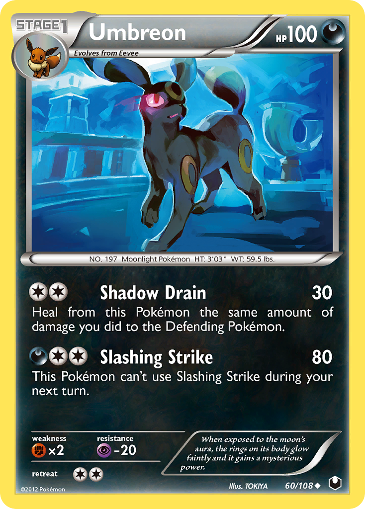 Umbreon (60/108) [Black & White: Dark Explorers] | Cracking-Singles