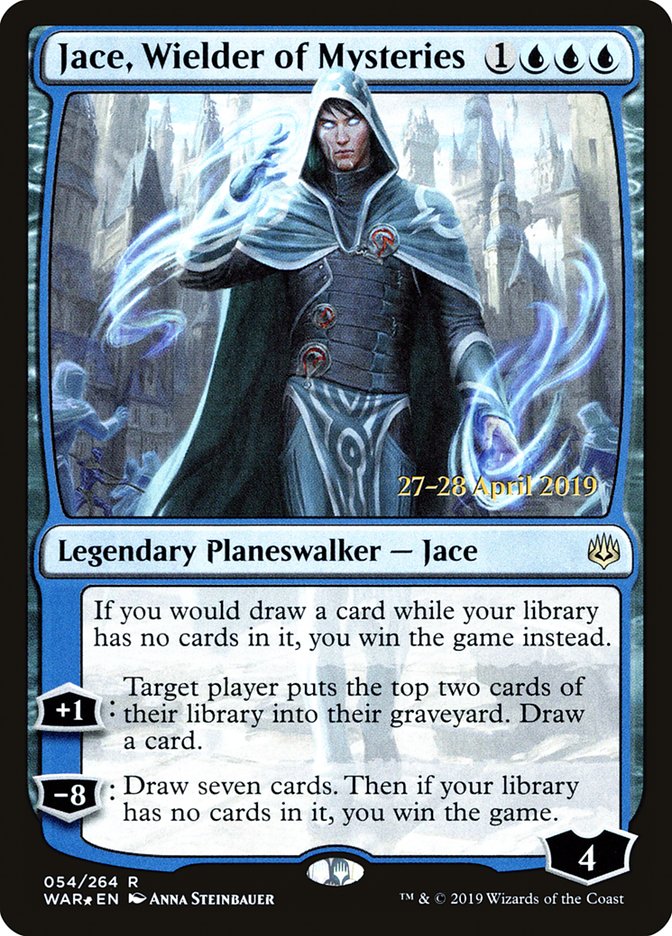 Jace, Wielder of Mysteries  [War of the Spark Prerelease Promos] | Cracking-Singles