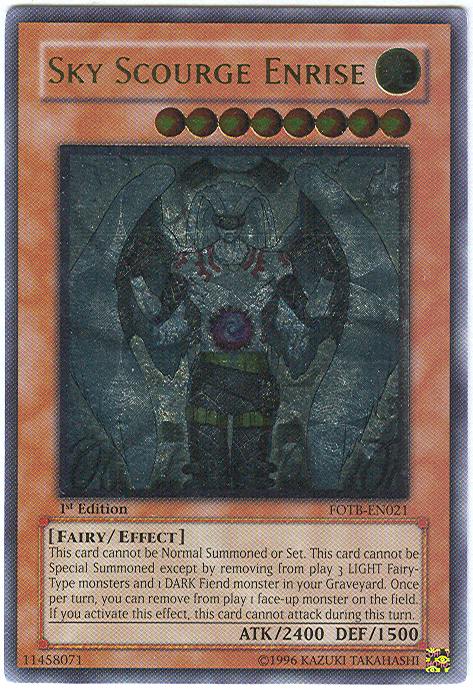 Sky Scourge Enrise [FOTB-EN021] Ultimate Rare | Cracking-Singles