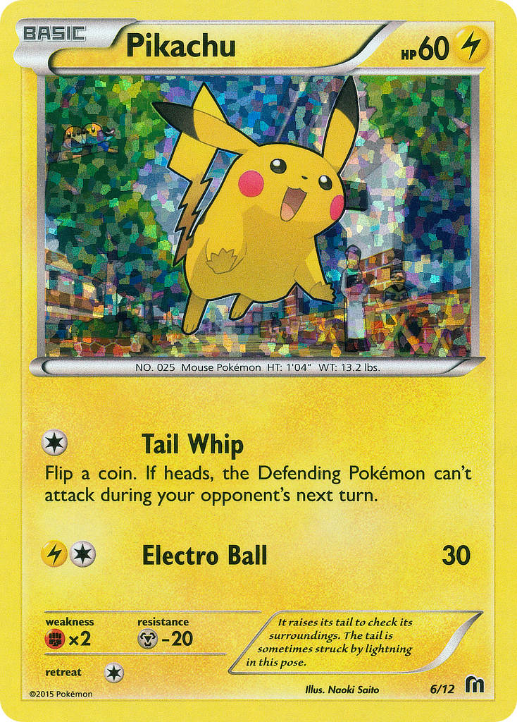 Pikachu (6/12) [McDonald's Promos: 2016 Collection] | Cracking-Singles