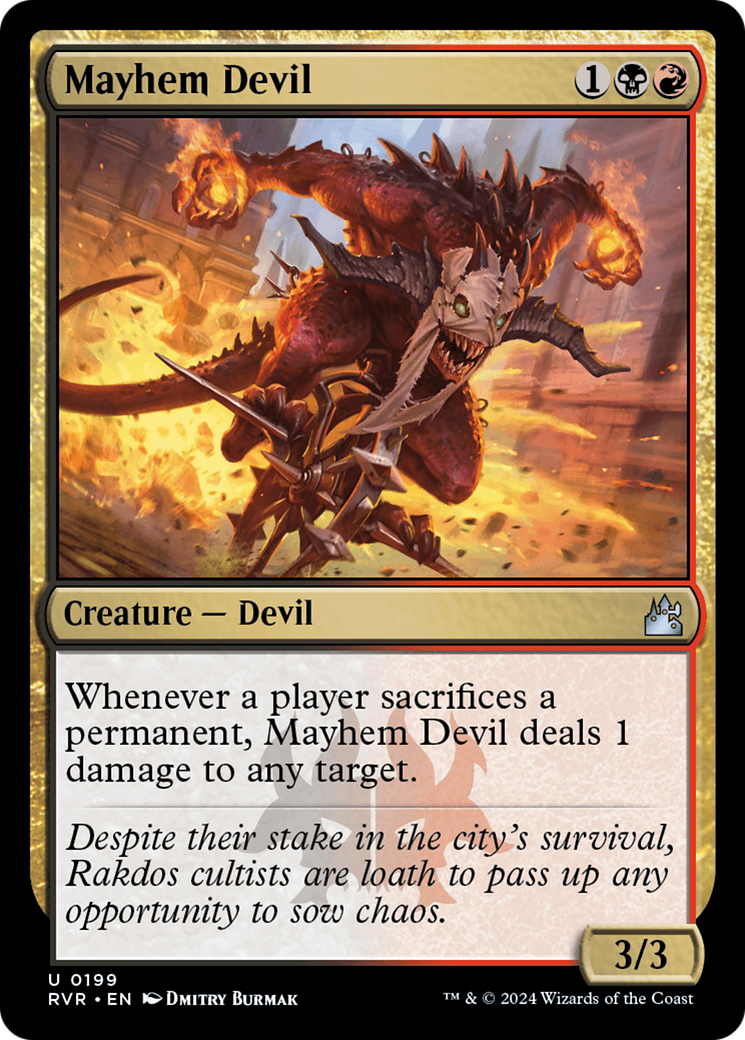 Mayhem Devil [Ravnica Remastered] | Cracking-Singles