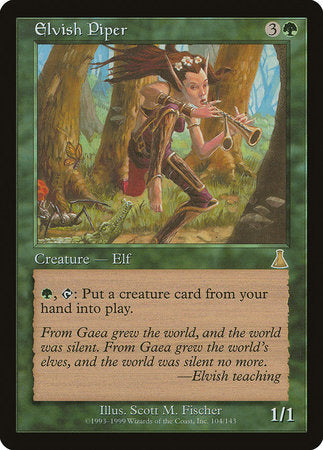 Elvish Piper [Urza's Destiny] | Cracking-Singles