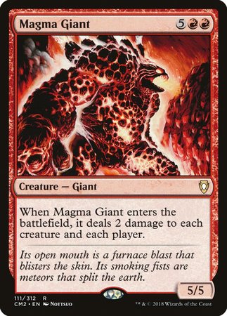 Magma Giant [Commander Anthology Volume II] | Cracking-Singles