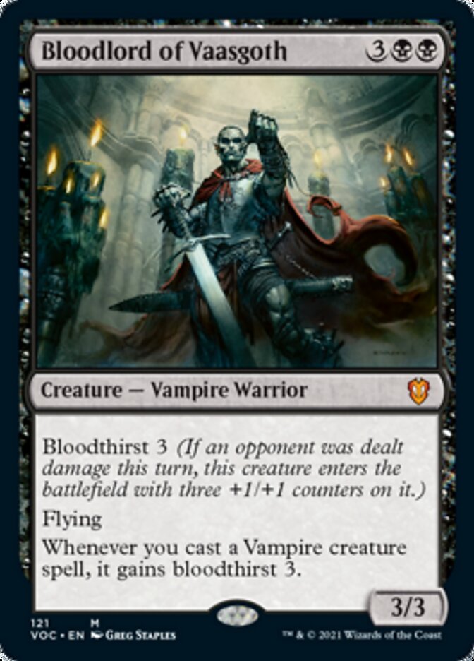 Bloodlord of Vaasgoth [Innistrad: Crimson Vow Commander] | Cracking-Singles