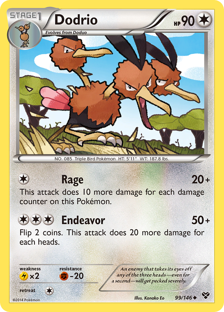 Dodrio (99/146) [XY: Base Set] | Cracking-Singles