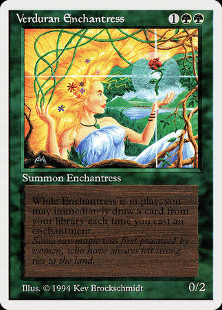 Verduran Enchantress [Summer Magic / Edgar] | Cracking-Singles